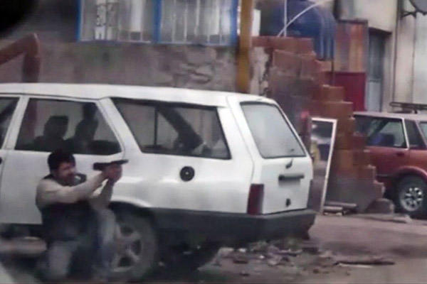 Eylem hazırlığında yakalanan teröristler atış talimi yapmış