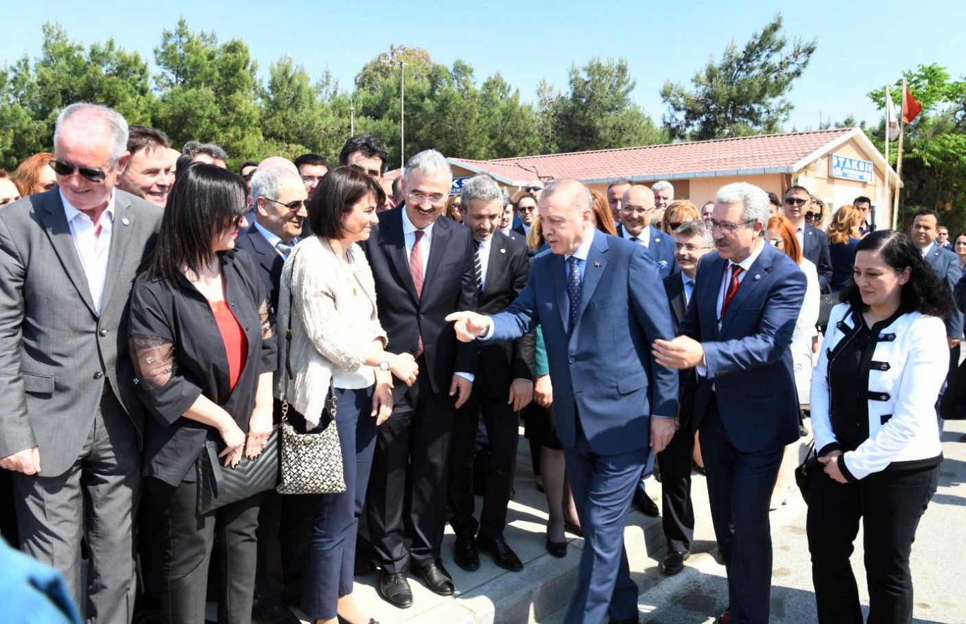 Egelilerden Cumhurbaşkanı Erdoğan’a sürpriz karşılama