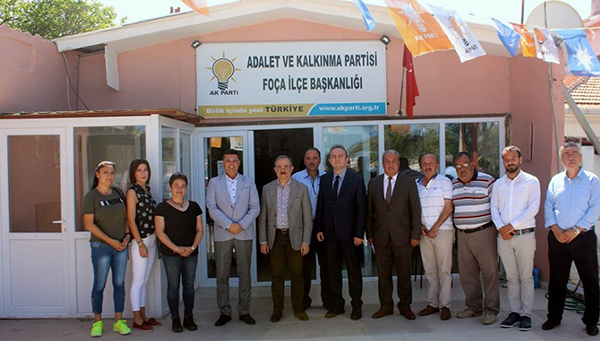 AK Partili Sürekli, Foça'da incelemelerde bulundu