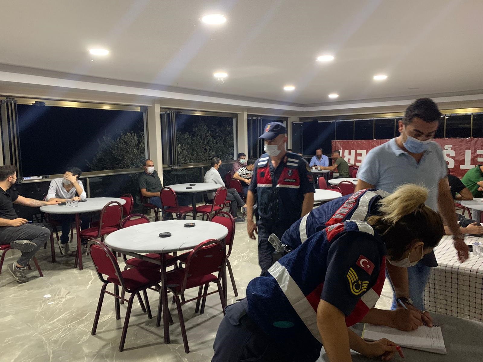 Jandarmadan kumar oynayanlara suçüstü operasyon