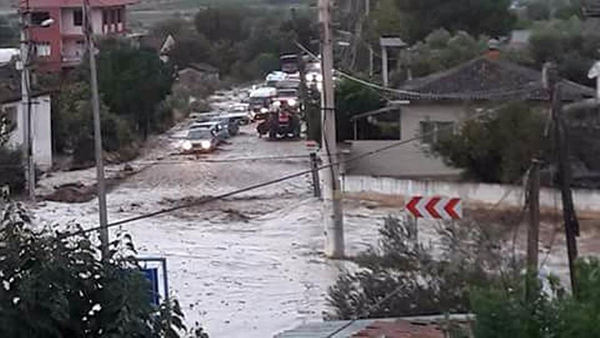 Ödemiş sele teslim