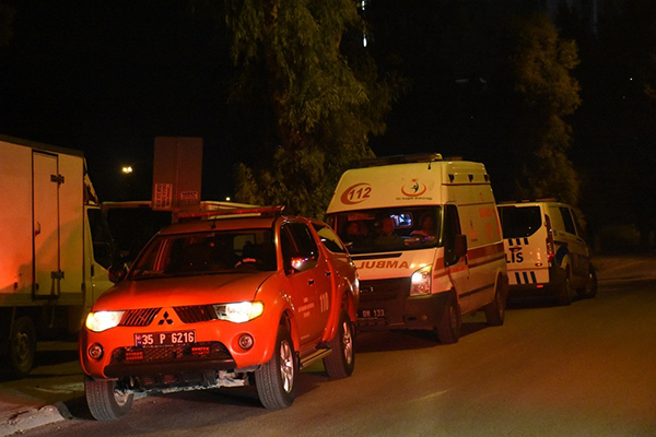 İZBAN hattında korkutan yangın