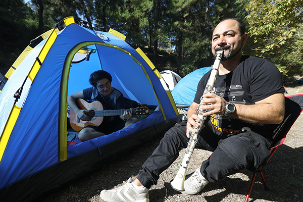 Buca'daki festivalde onlarca kişi 48 saati cep telefonsuz geçirdi