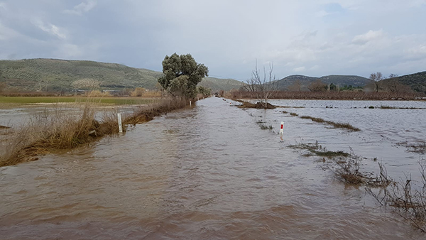 Tire'de sel felaketi, bölgede kriz masası kuruldu