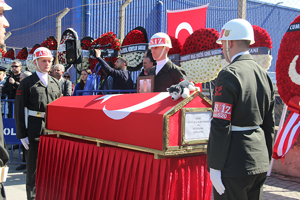 Şehit Uzman Onbaşı Ak, son yolculuğuna uğurlandı
