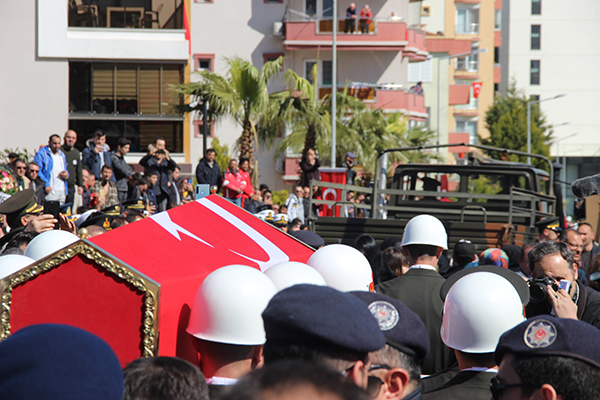 Şehit Uzman Onbaşı Ak, son yolculuğuna uğurlandı