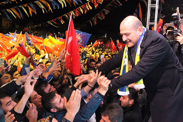 Bakan Soylu’dan Arslan’a büyük destek: Emrindeyim!