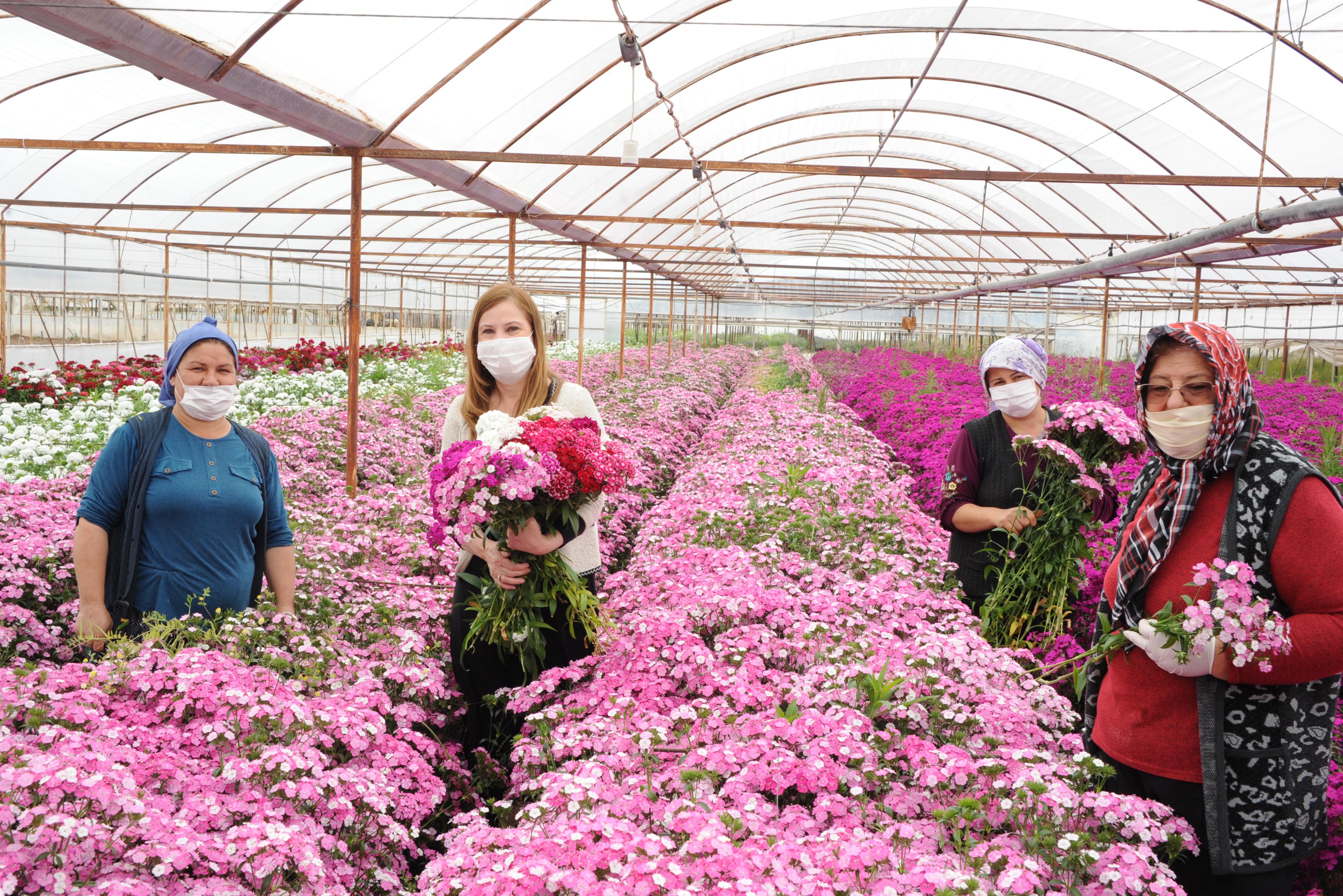Hem anneler sevinecek, Hem de çiçek üreticileri