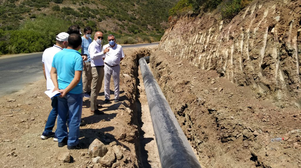 Çeşme'nin içme suyu yolda!