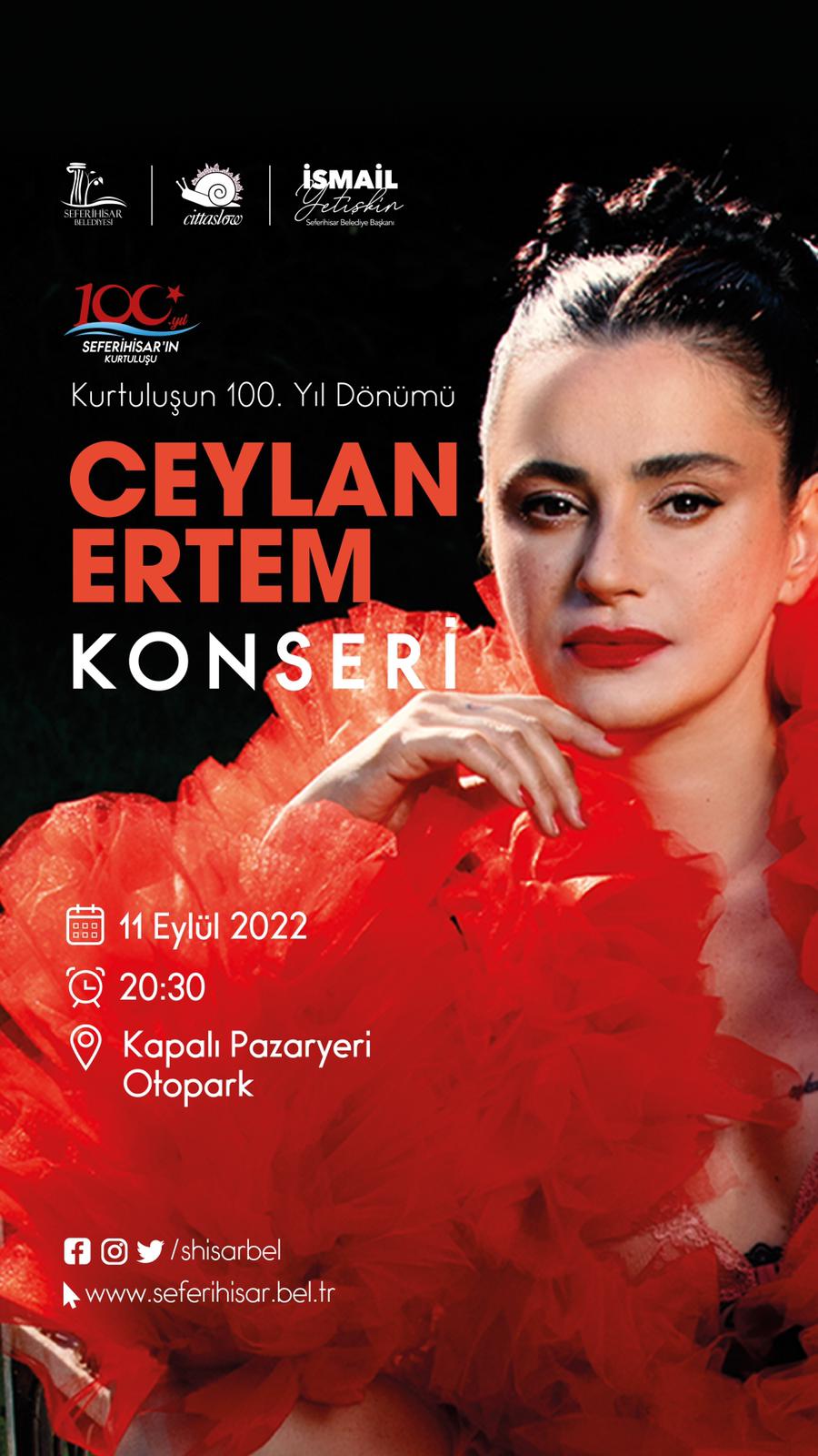 Seferihisar'da 100'üncü yıla özel kutlama