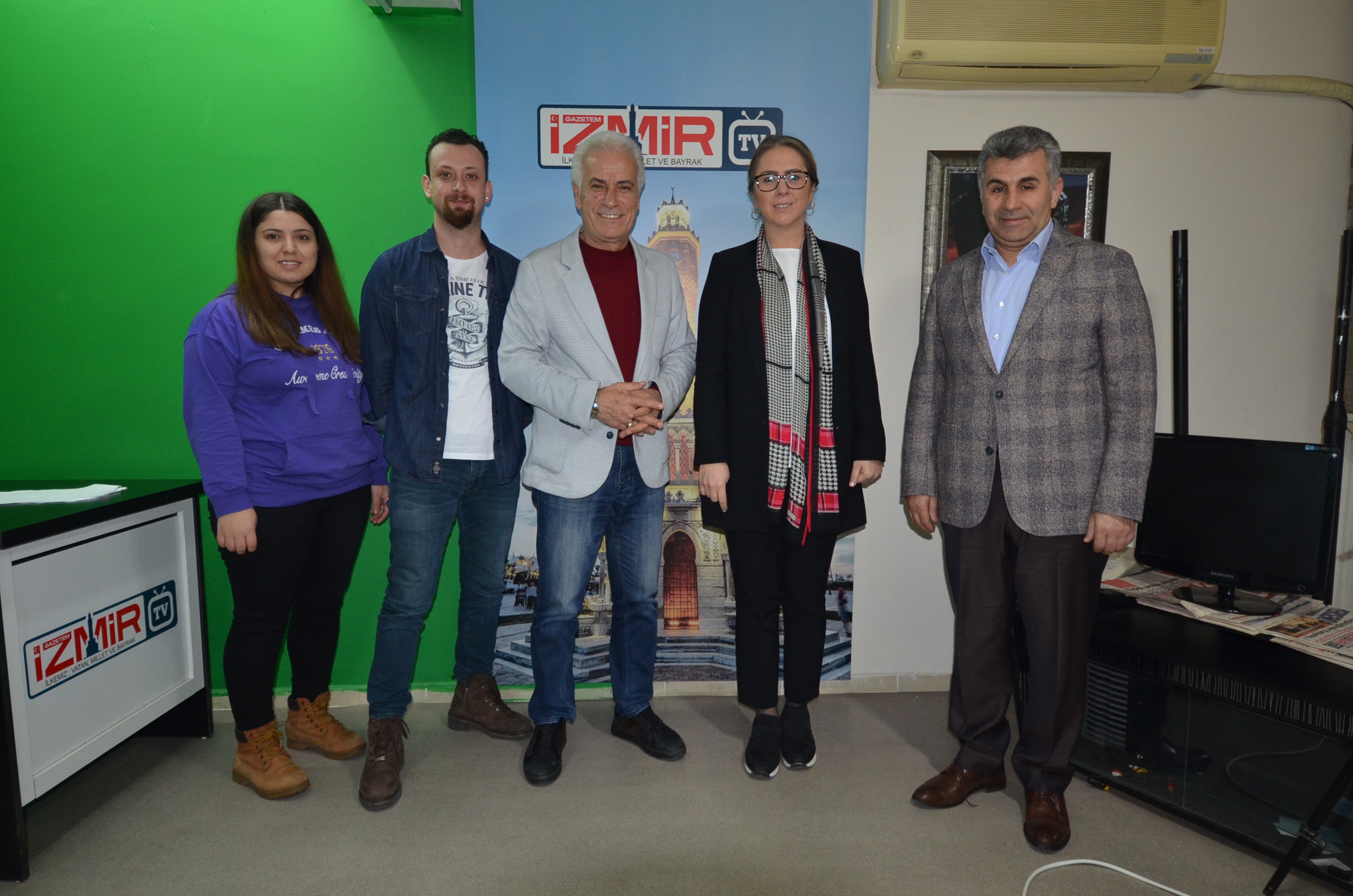 Çankırı ve Tunç'tan Gazetem İzmir'e ziyaret