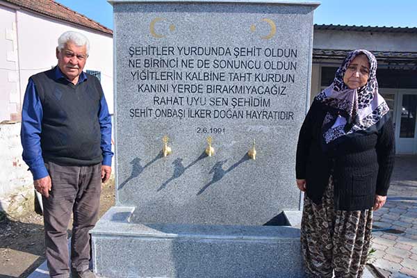 ŞEHİT ANNESİNİN BİR TELEFONU YETTİ