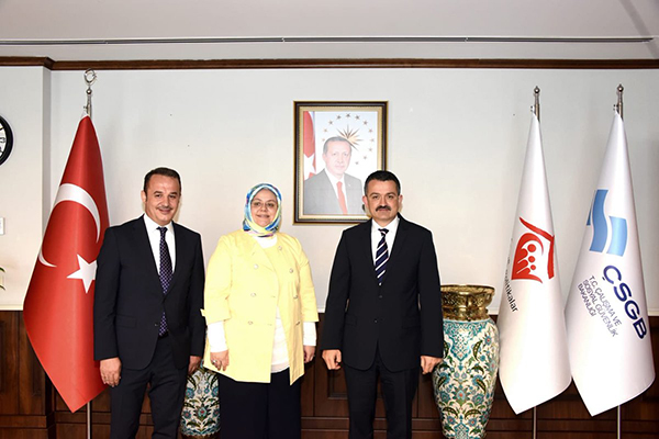 İl Başkanı Şengül Ankara'da 4 bakanla görüştü