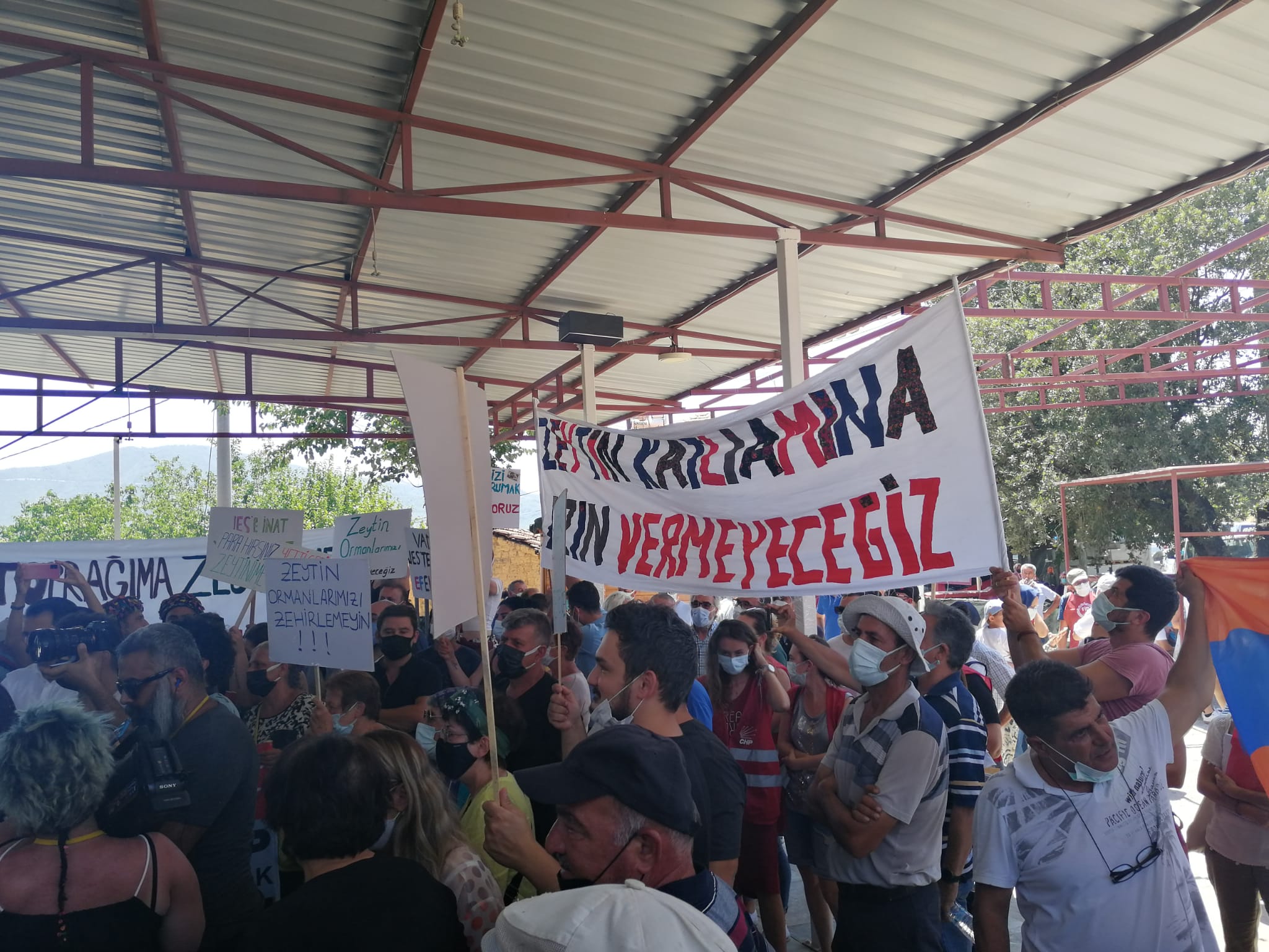 EFES SELÇUK’TAN ORHANLI’YA DOĞA DAYANIŞMASI