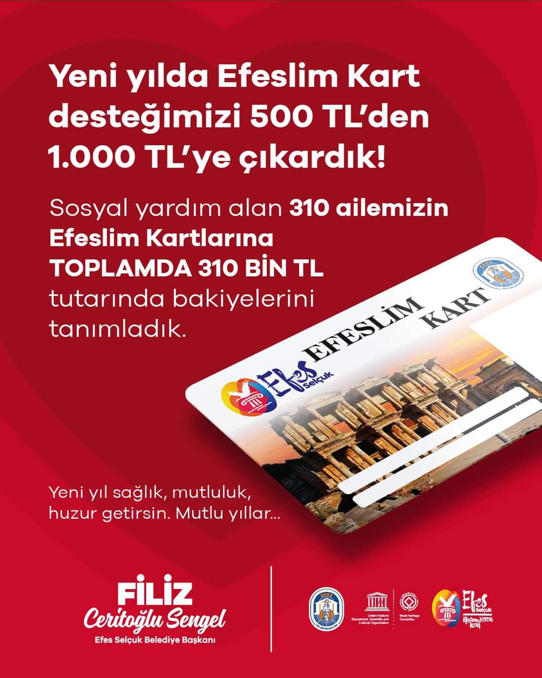 Efeslim Kart Desteği Artarak Sürüyor