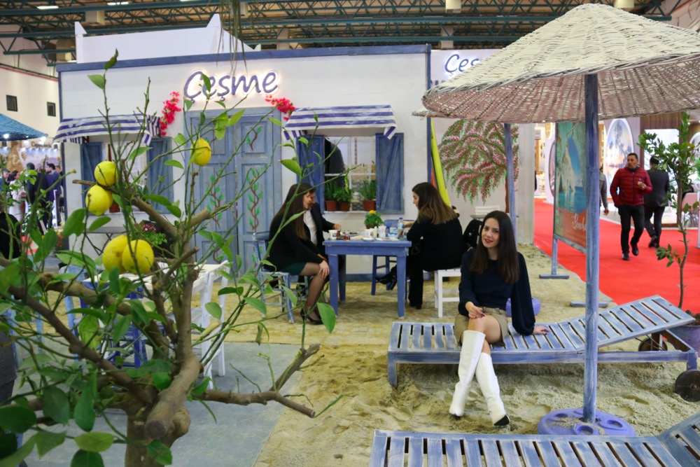 EMITT Turizm Fuarı’nda Çeşme Farkı