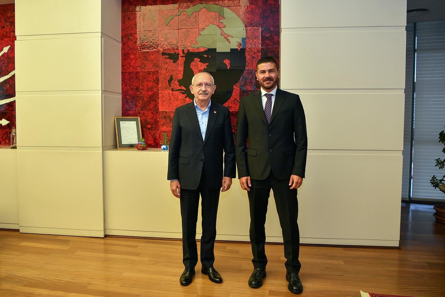 Başkan Gürbüz'den CHP lideri Kılıçdaroğlu'na ziyaret