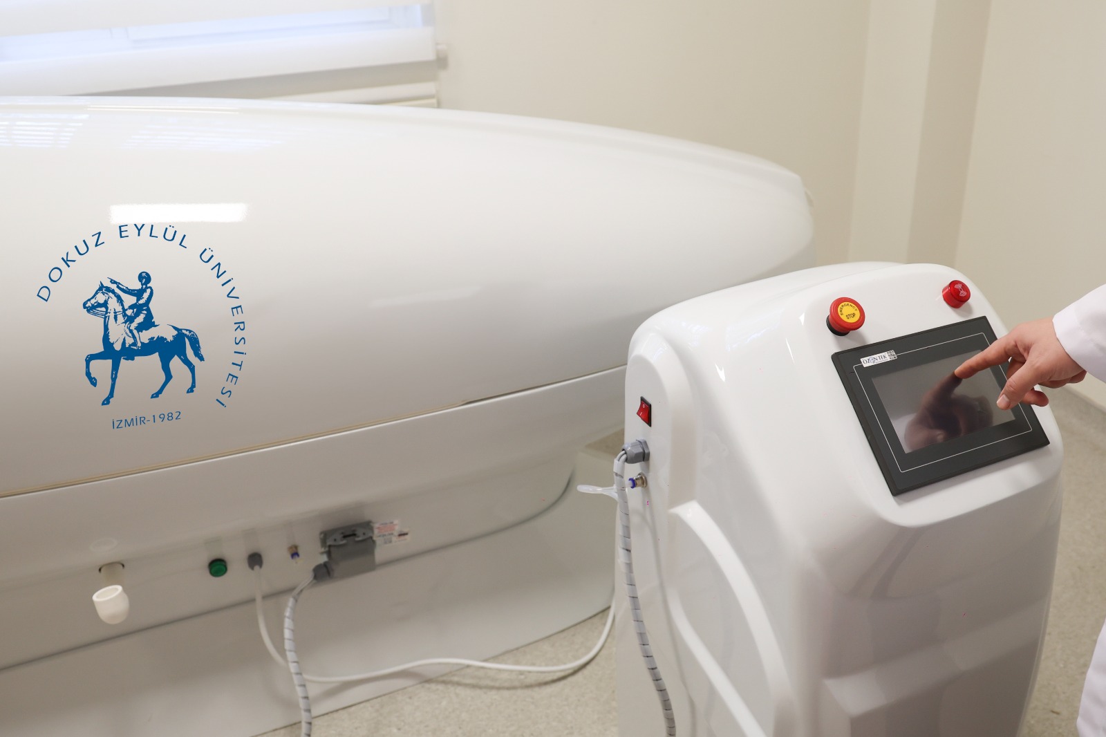 Deü’nün Getat Merkezinde Ozon Sauna Uygulaması Hizmete Girdi