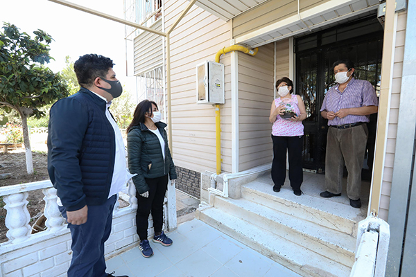 Başkan Erhan Kılıç’tan şehit annelerine sürpriz Anneler Günü ziyareti