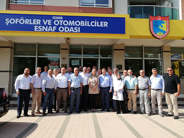 Çankırı’dan taksici esnafı ziyareti