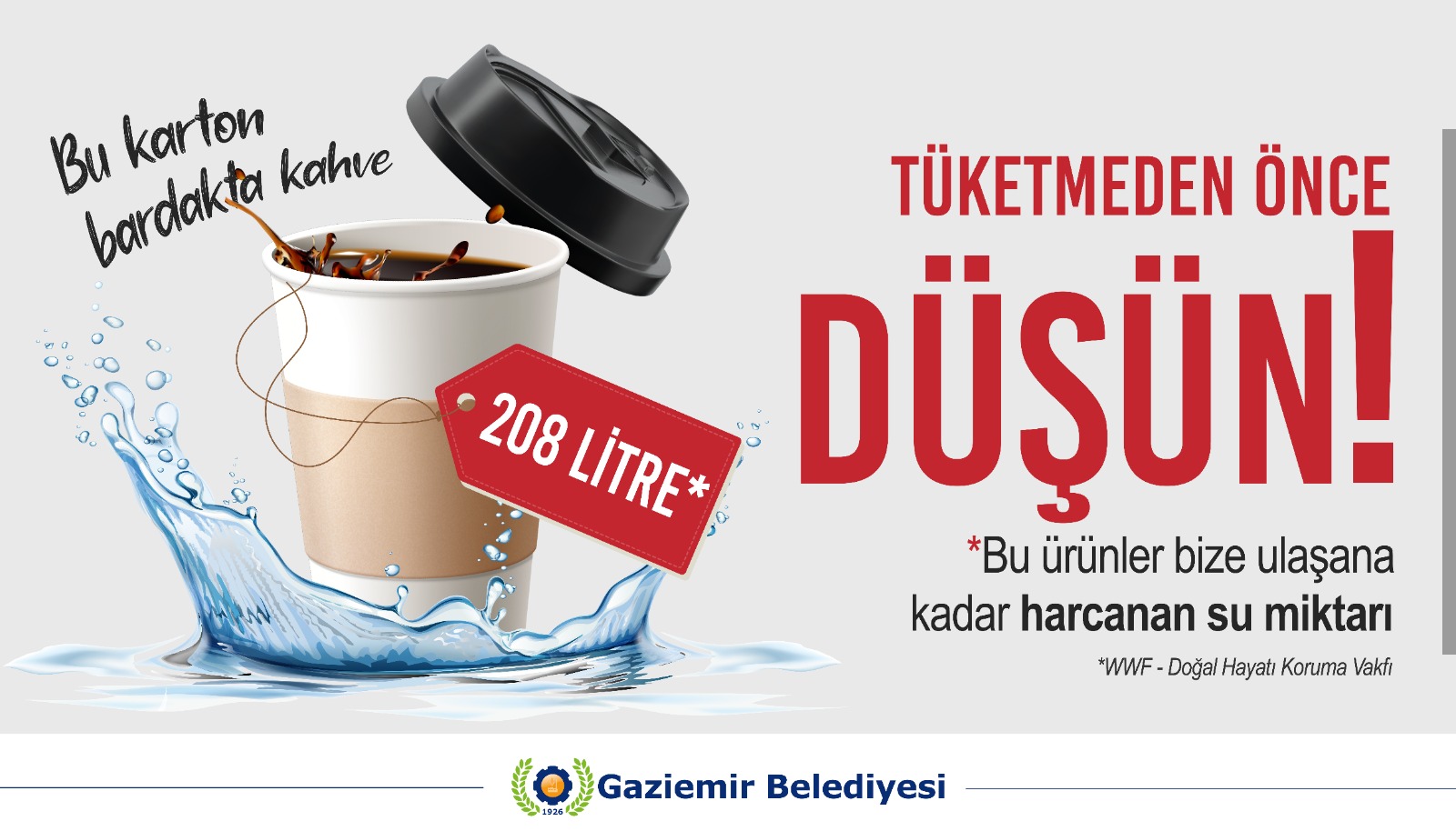 Gaziemir Belediyesinden Dünya Su Günü’ne özel çalışma