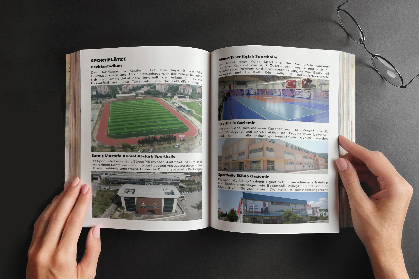 Gaziemir Rehberi, İngilizce ve Almanca yayımlandı