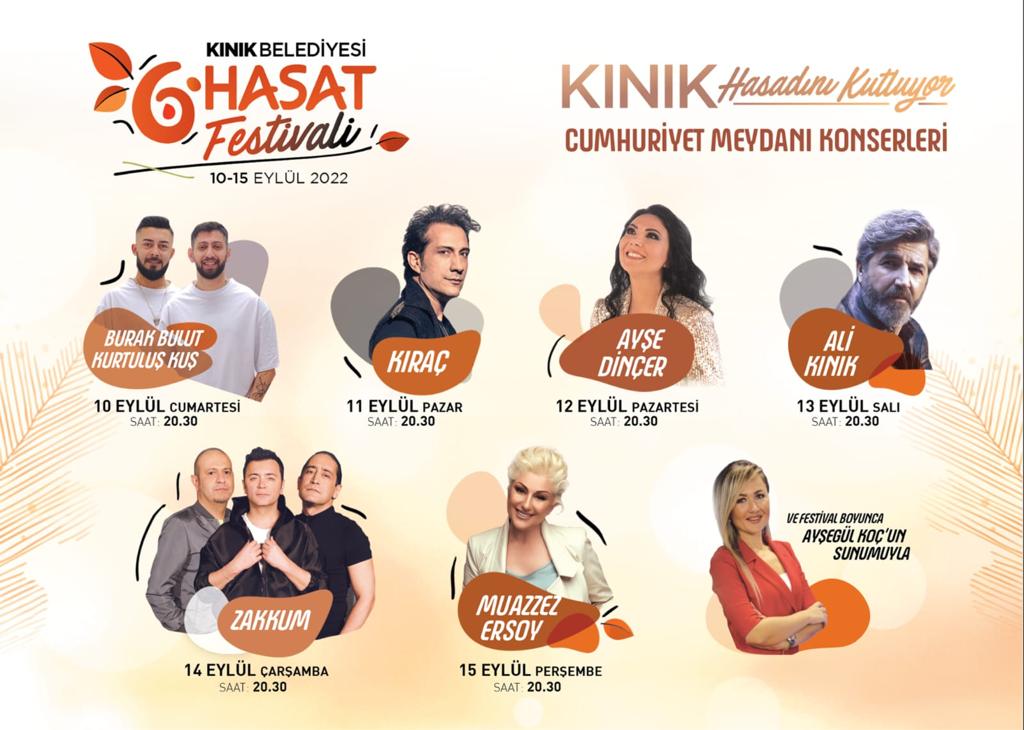 Kınık 6. Hasat Festivali'ne hazırlanıyor