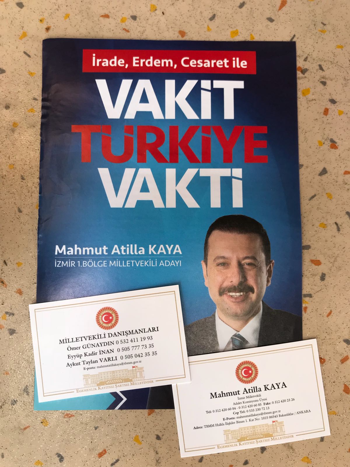 AK Partili Kaya'dan örnek çalışma: Seçmene 'açık adres'