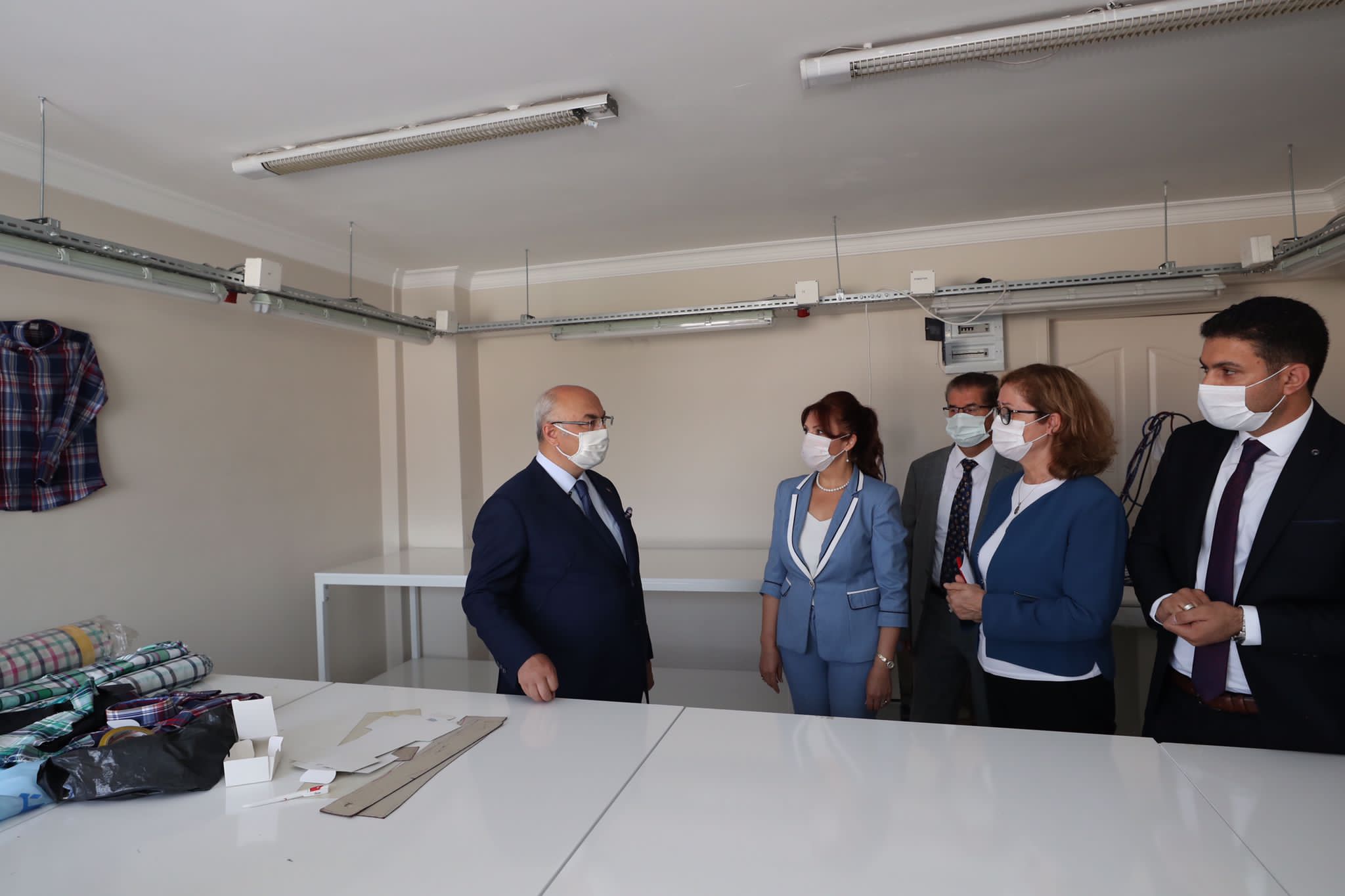 Vali Köşger’den kurs ziyareti