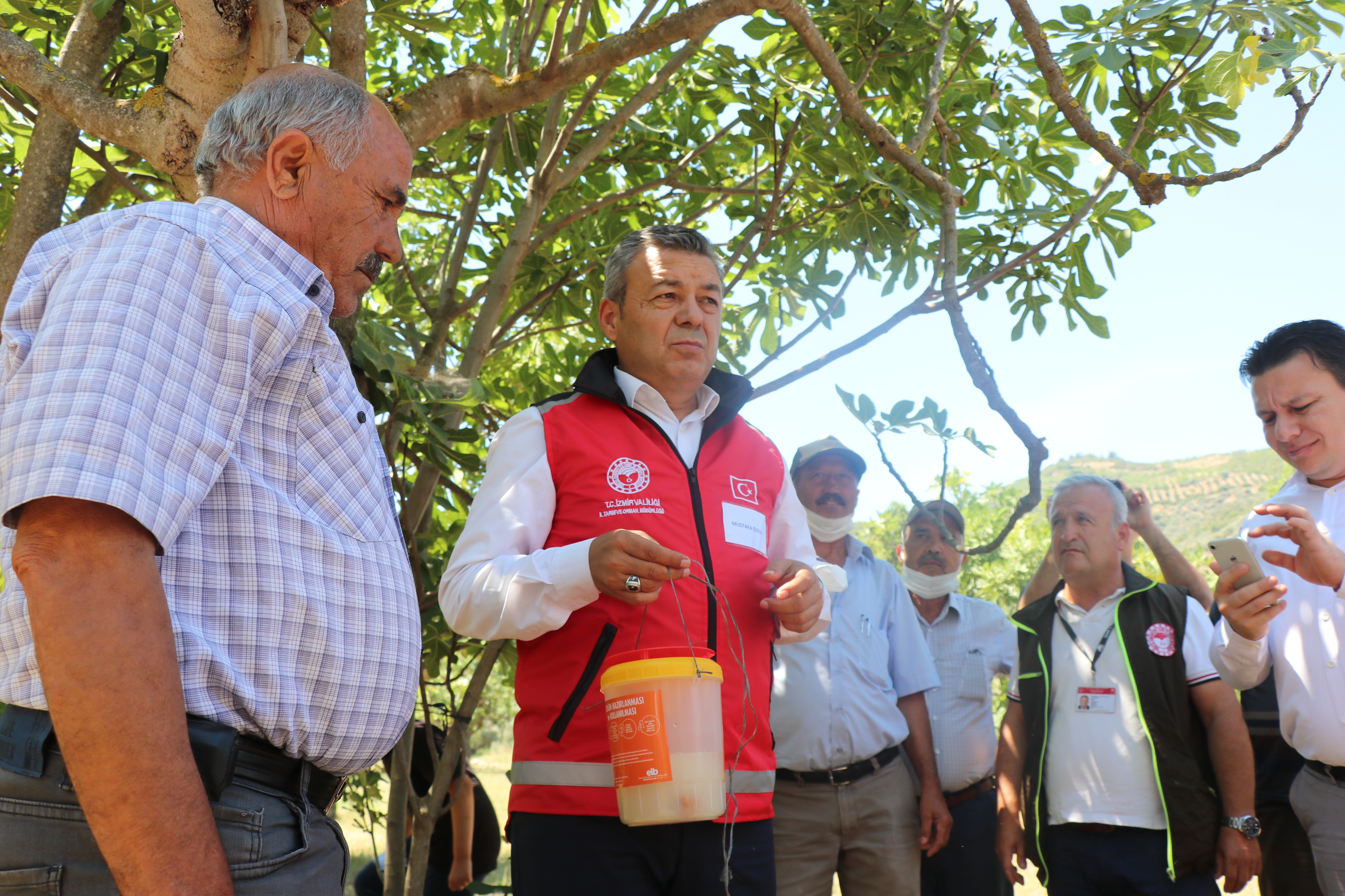 İncir Üreticilerine 5 Bin Adet Ekşilik Böceği Tuzağı