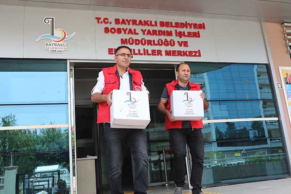 Bayraklı’da yüz güldüren destek