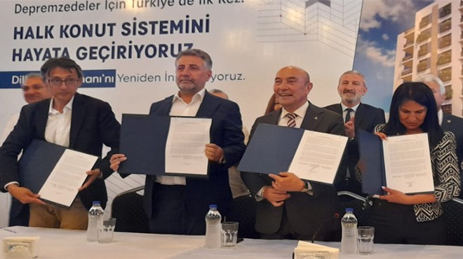 İlk imzalar tamam... Ve 'Halk Konut' devrimi yola çıktı!