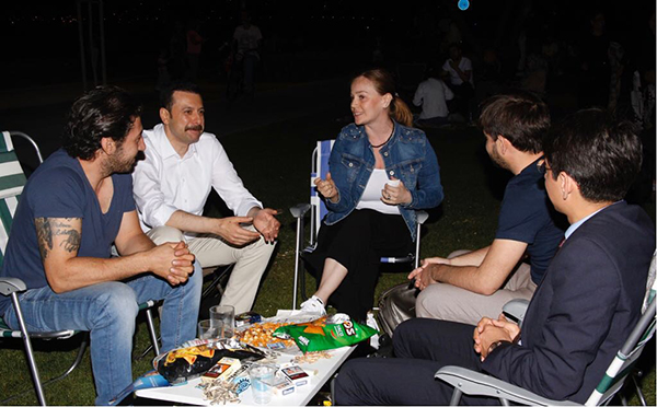 Kaya'dan Kordon mesaisi