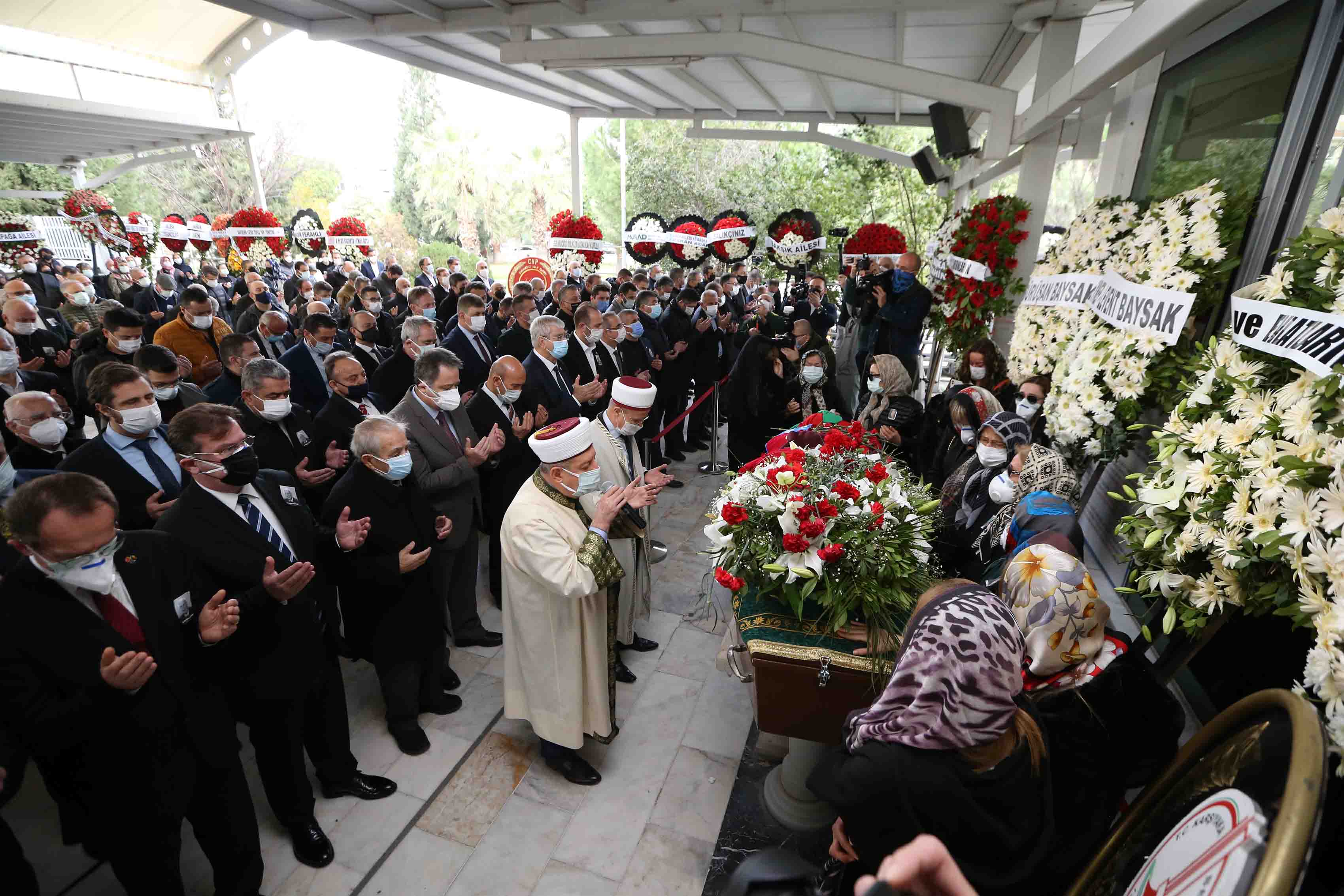 Ahmet Kemal Baysak son yolculuğuna uğurlandı