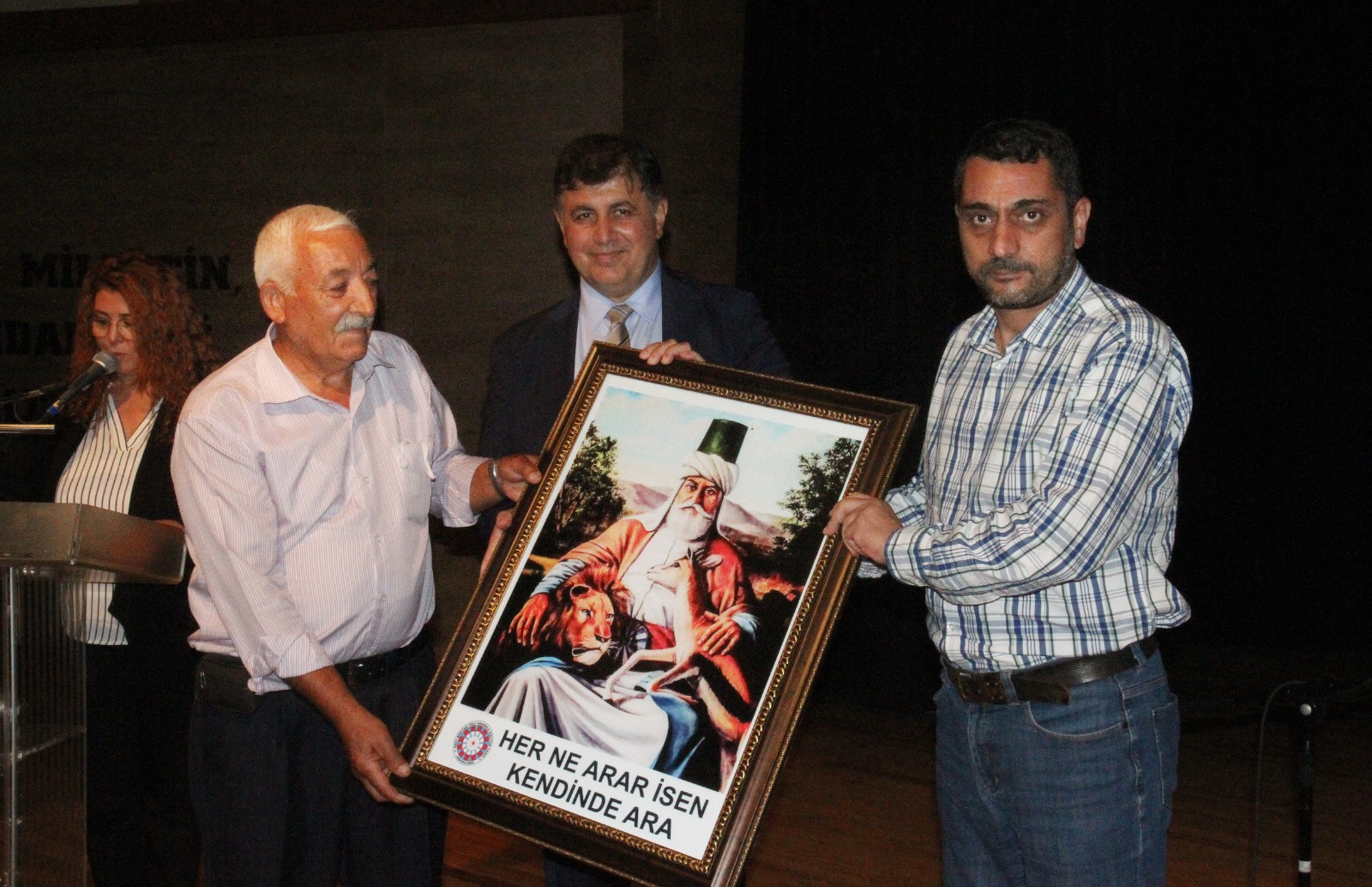 Karşıyaka Belediyesi, Hacı Bektaş Veli, Yunus Emre ve Ahi Evran’ı andı