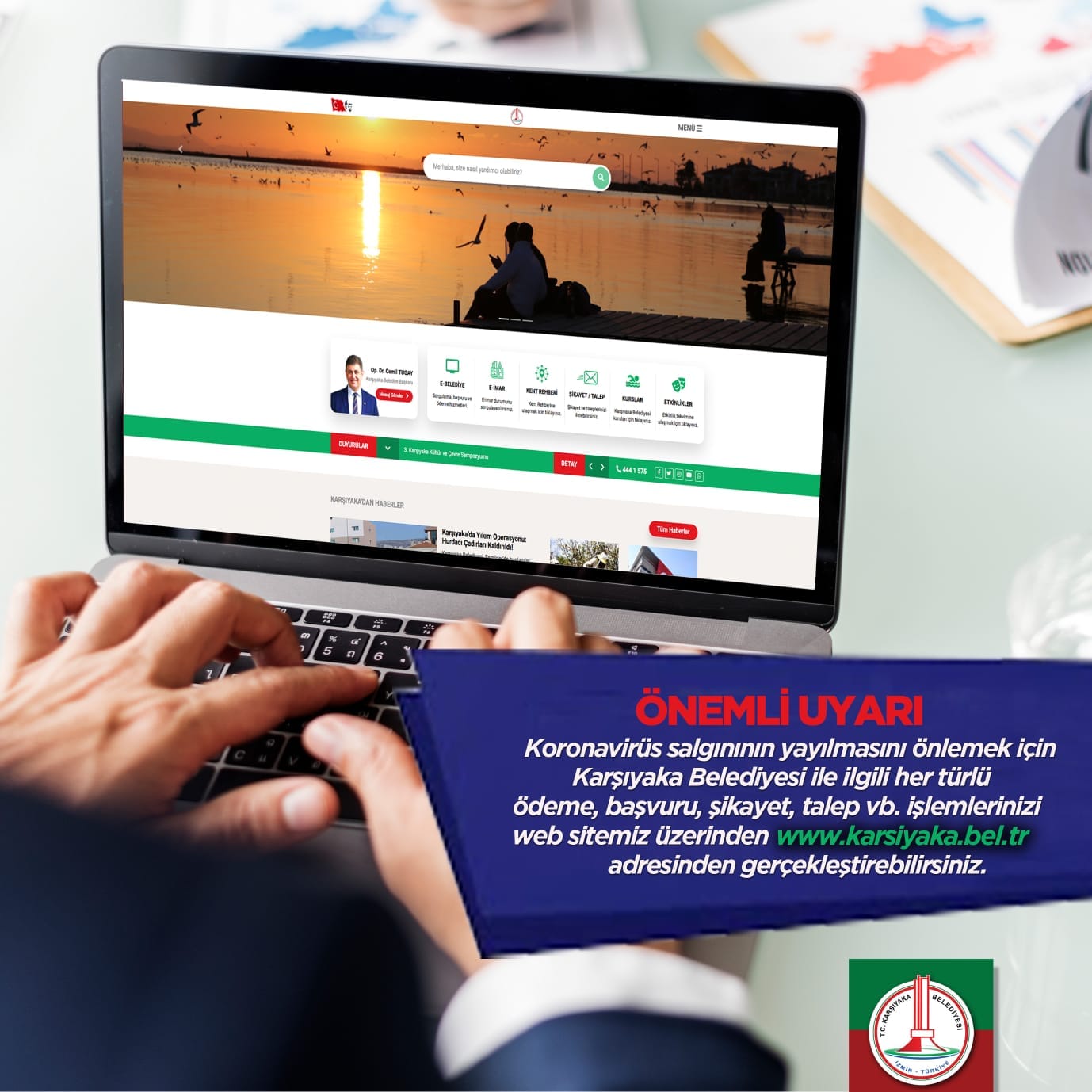 Karşıyaka Belediyesi’nden tek tuşla hizmet!