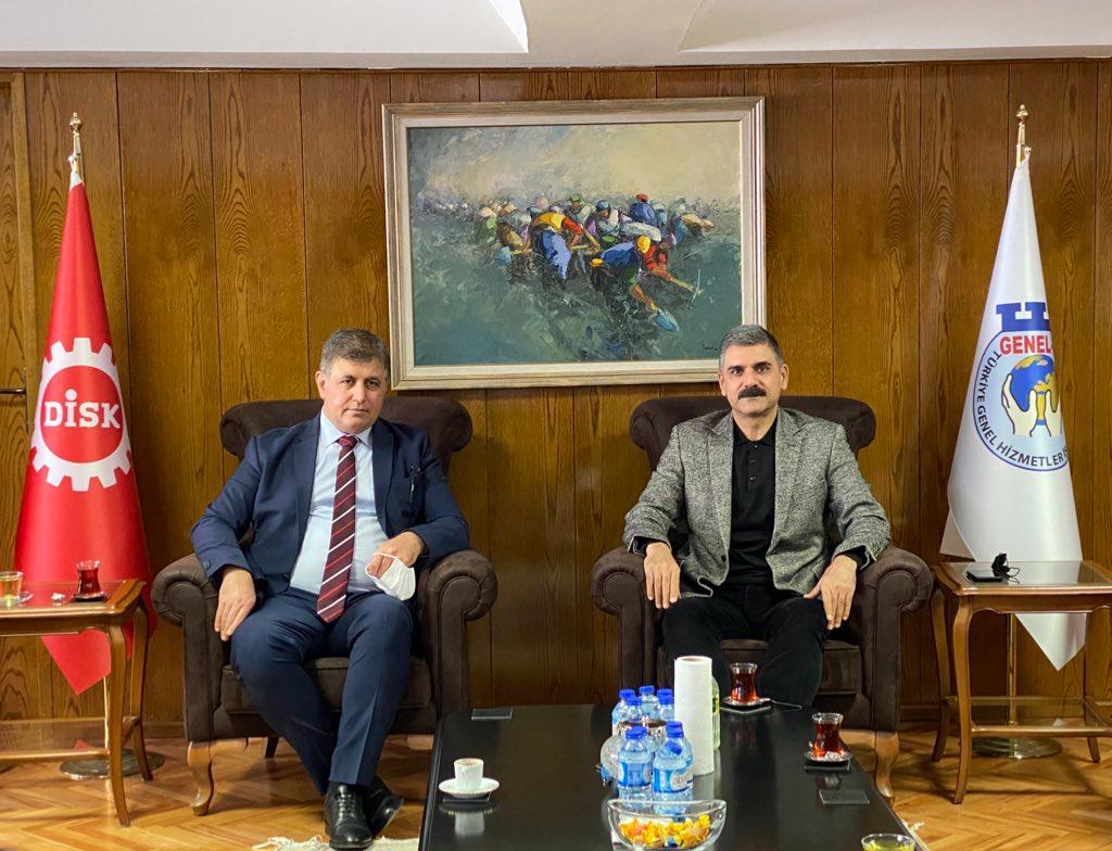 Tugay ve Koç’tan Lider’e ziyaret