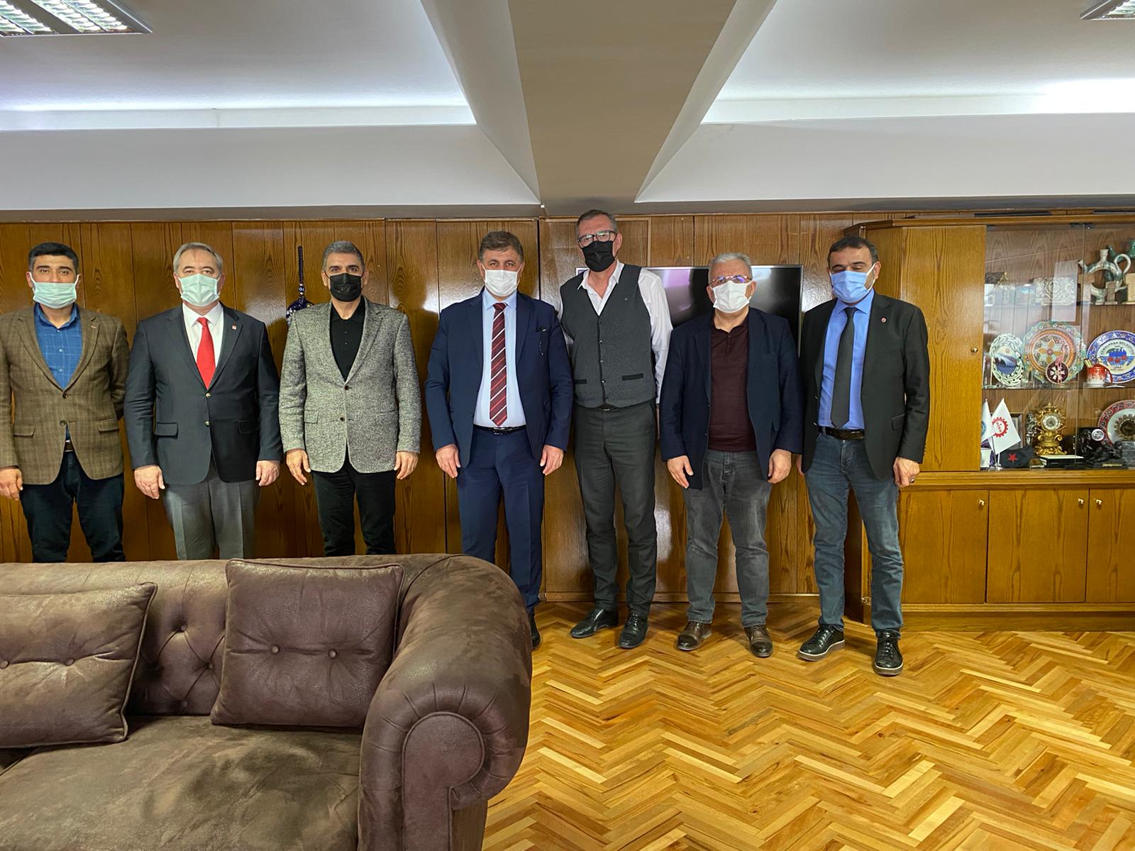 Tugay ve Koç’tan Lider’e ziyaret