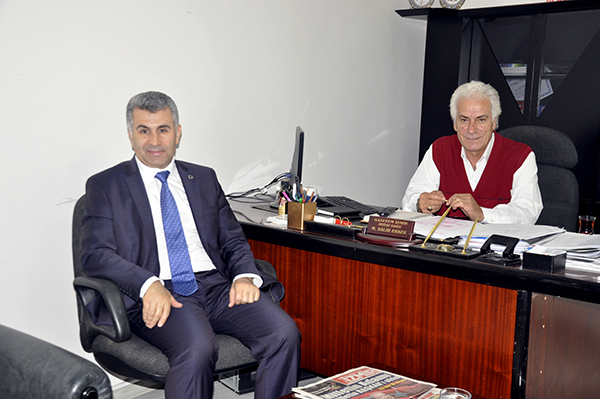 Kaymakam Tunç’tan geçmiş olsun ziyareti