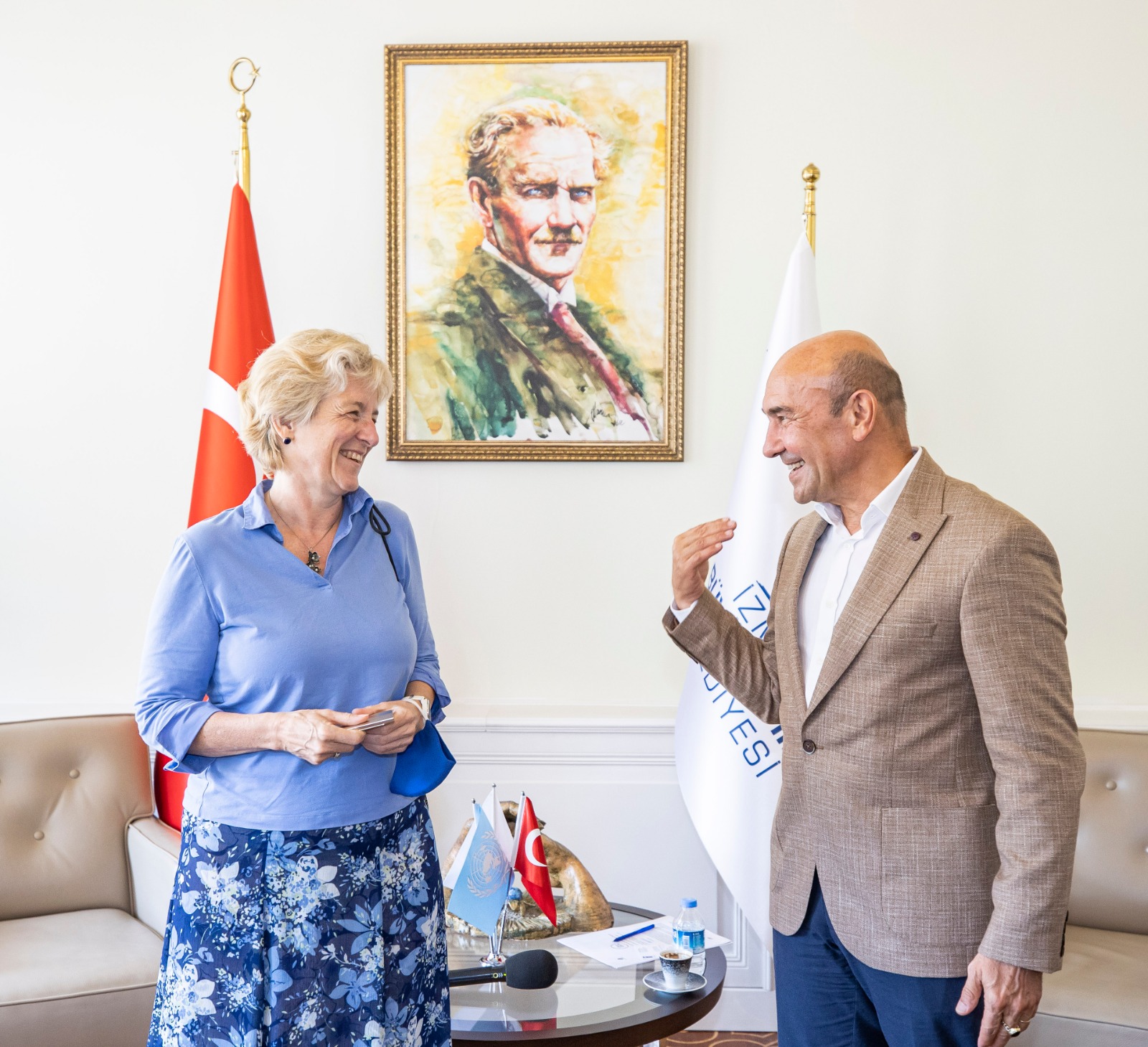 Başkan Soyer'den Kültür Zirvesi için diplomasi trafiği