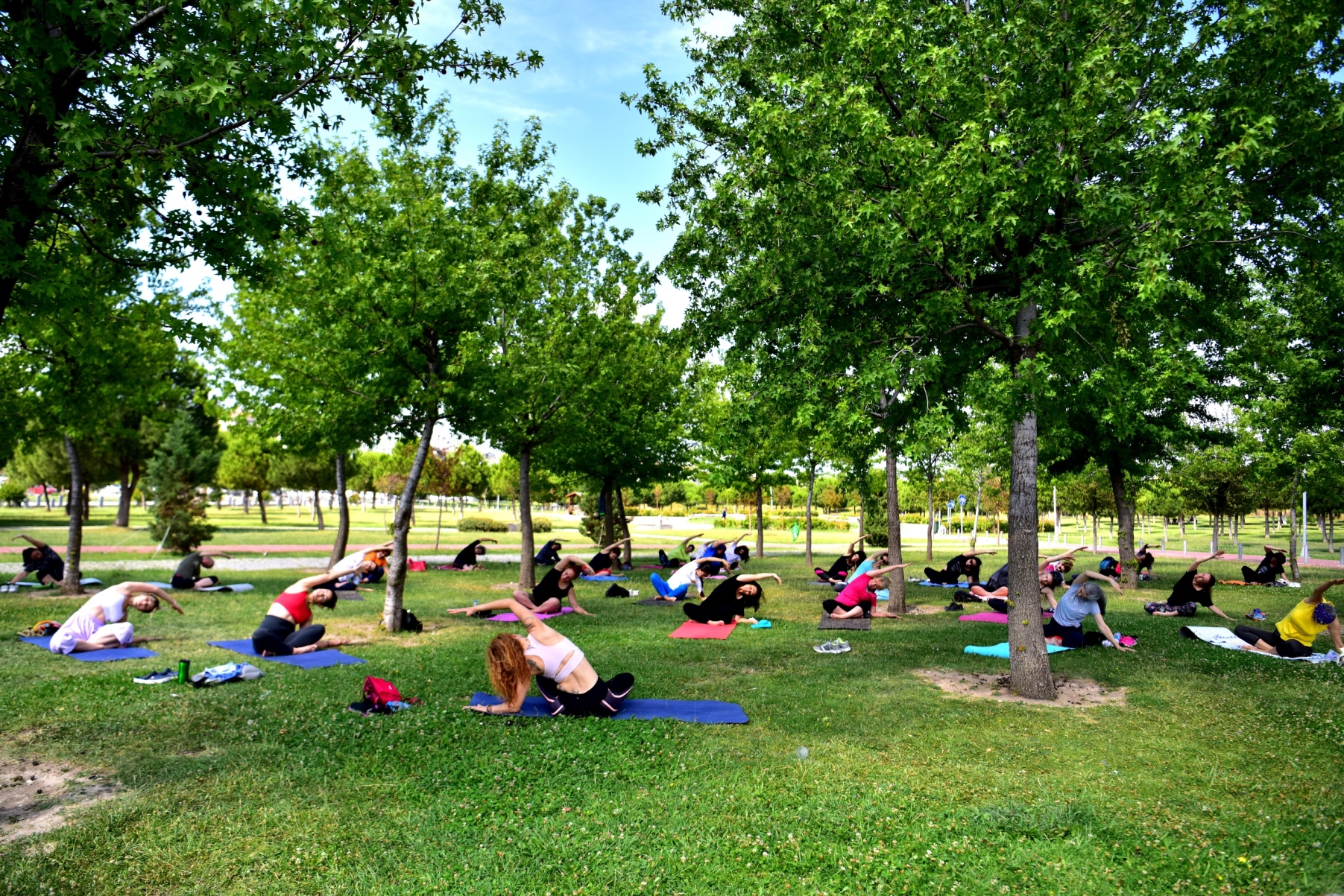 Bornova’da yoga zamanı
