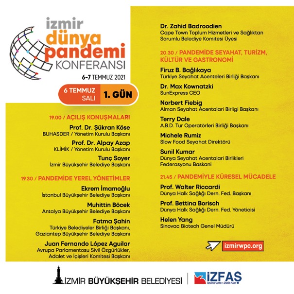 Dünya Pandemi Konferansı yarın başlıyor