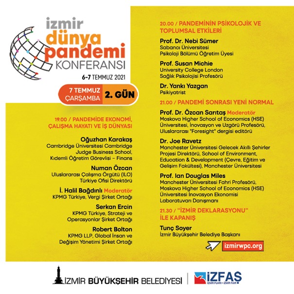 Dünya Pandemi Konferansı yarın başlıyor