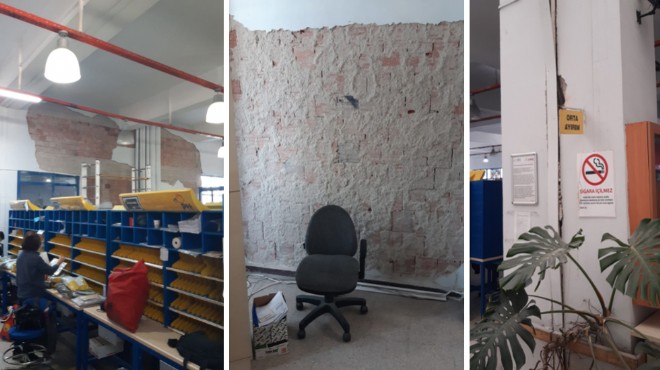 Patlayan kolonlar, çatlayan duvarlar arasında ölümüne mesai!