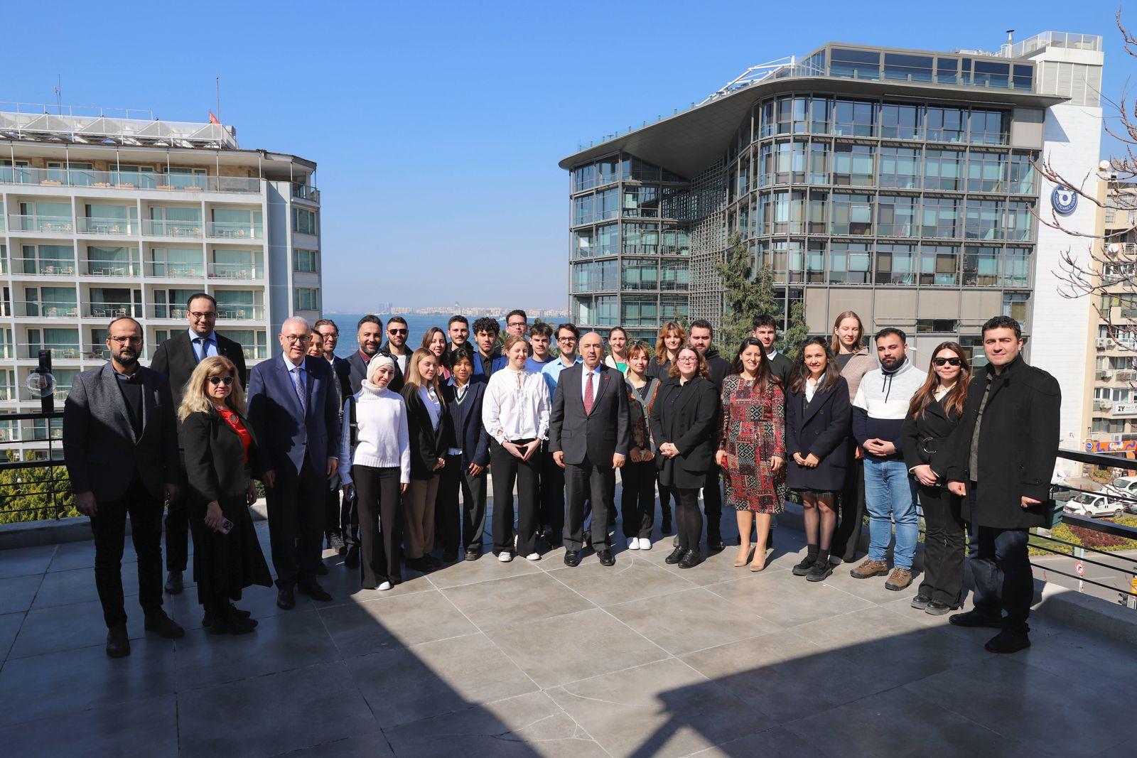 DEÜ’DE Erasmus+ Hareketliliği: Öğrenciler İzmir’e Geldi