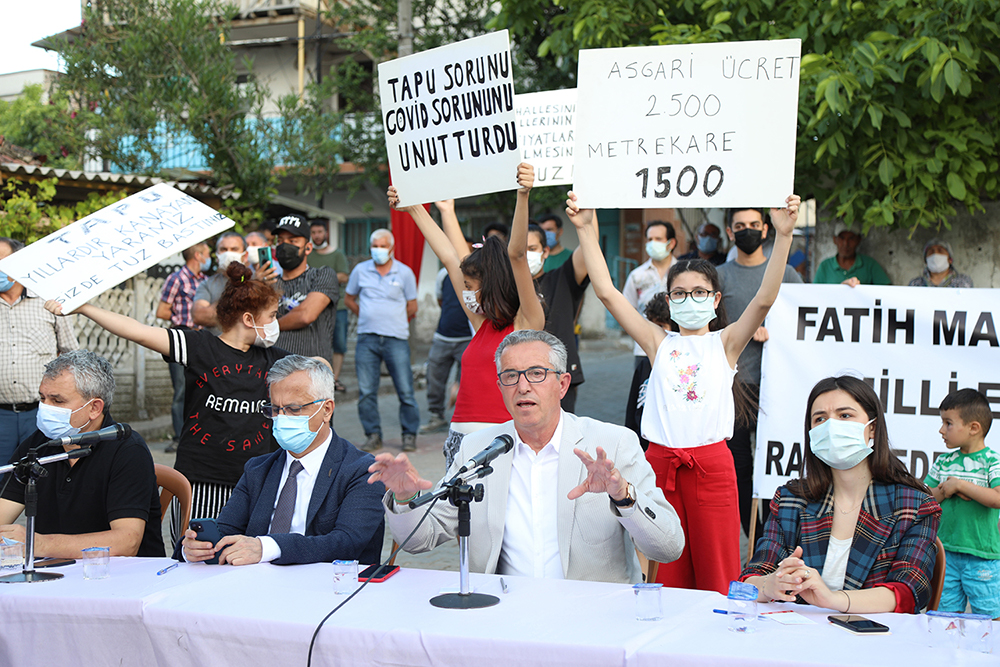Başkan Arda: Yasa değişikliğiyle Sarnıç’ın tapu sorunu çözülür
