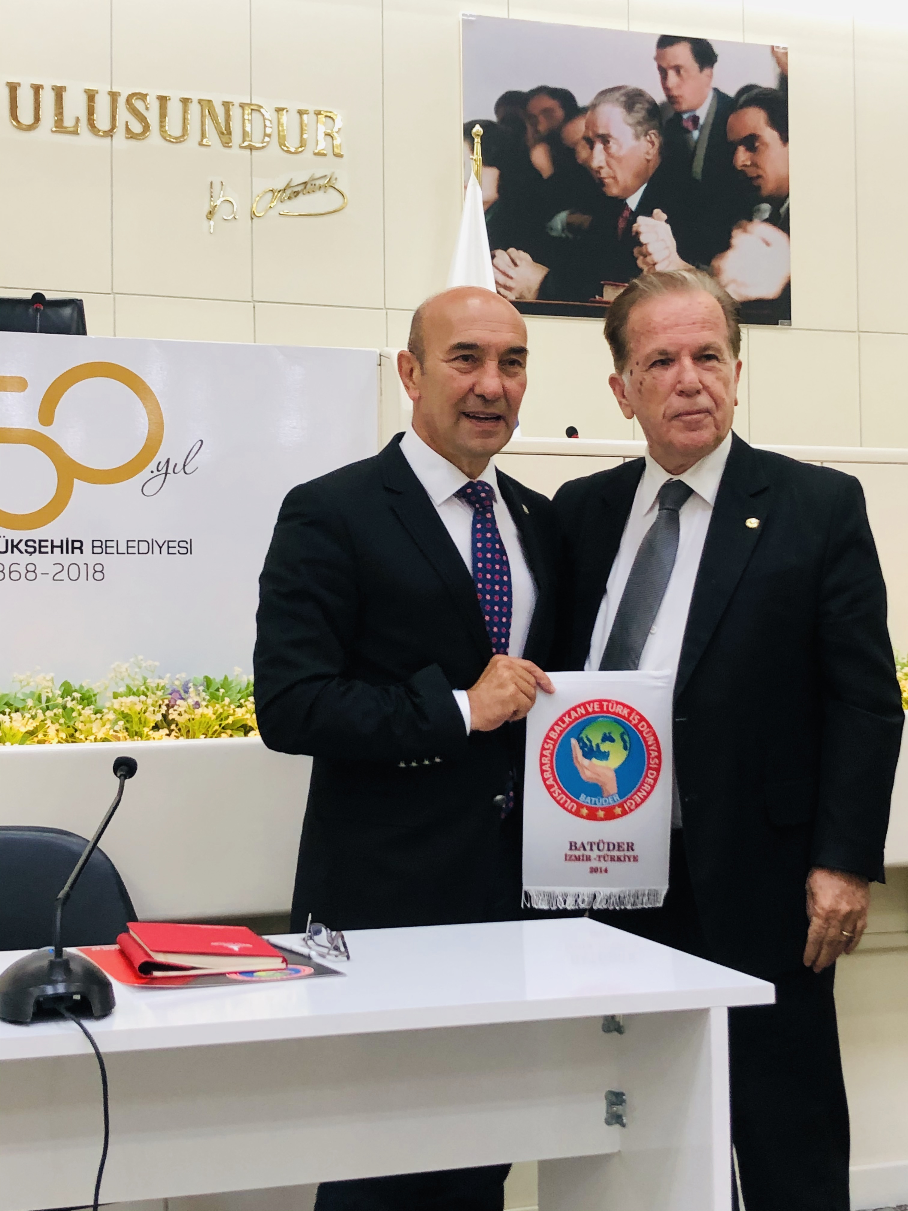 Batüder'den Başkan Soyer'e ziyaret