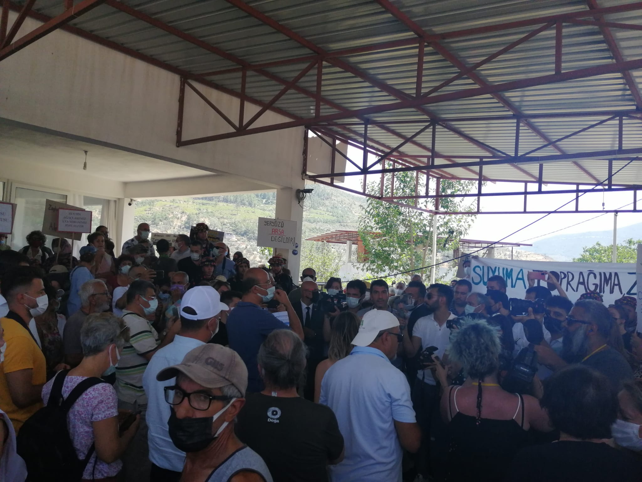 EFES SELÇUK’TAN ORHANLI’YA DOĞA DAYANIŞMASI