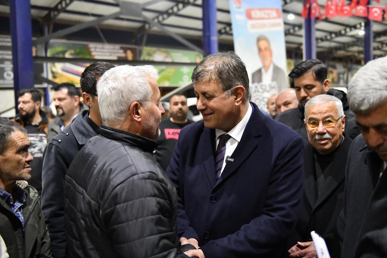 Başkan Tugay: Hizmet için yola çıktık