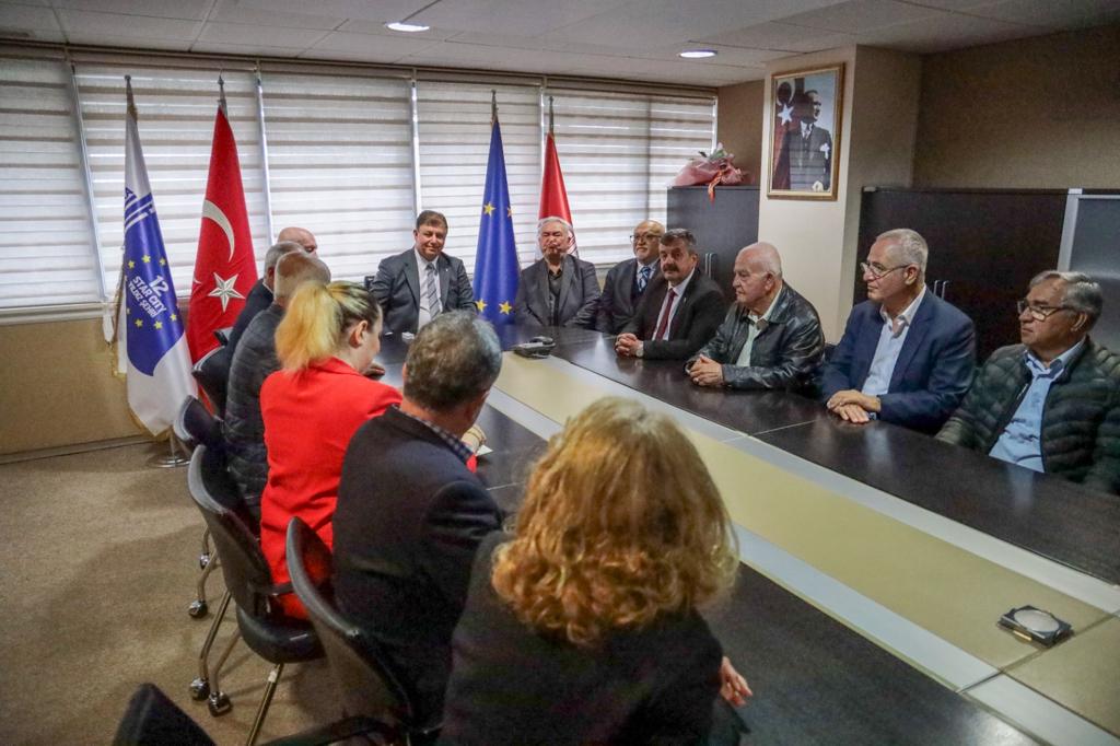 Başkan Tugay: Demokratik kitle örgütleriyle çalışmayı önemsiyoruz